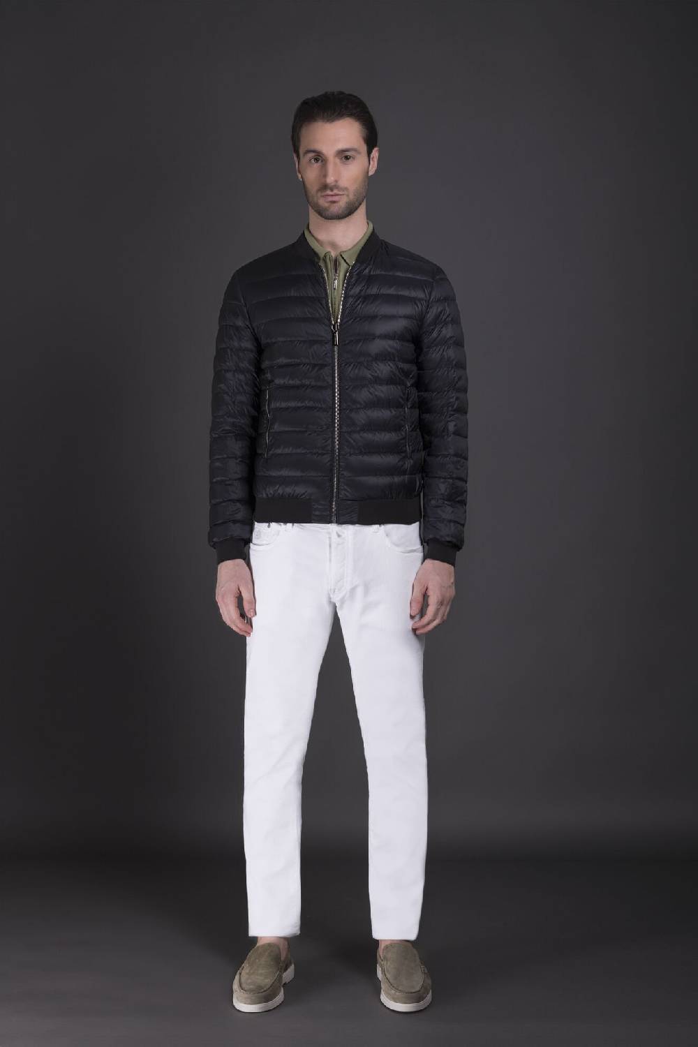 Moorer Bomber MALASKIN-STP Shopping Online