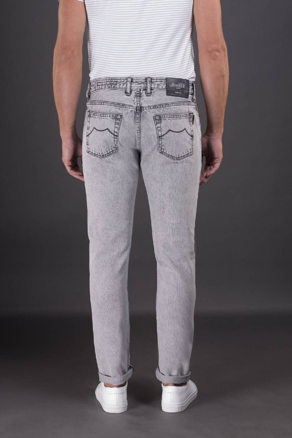 Moorer Pantaloni PAVEL-35 NERO Presa