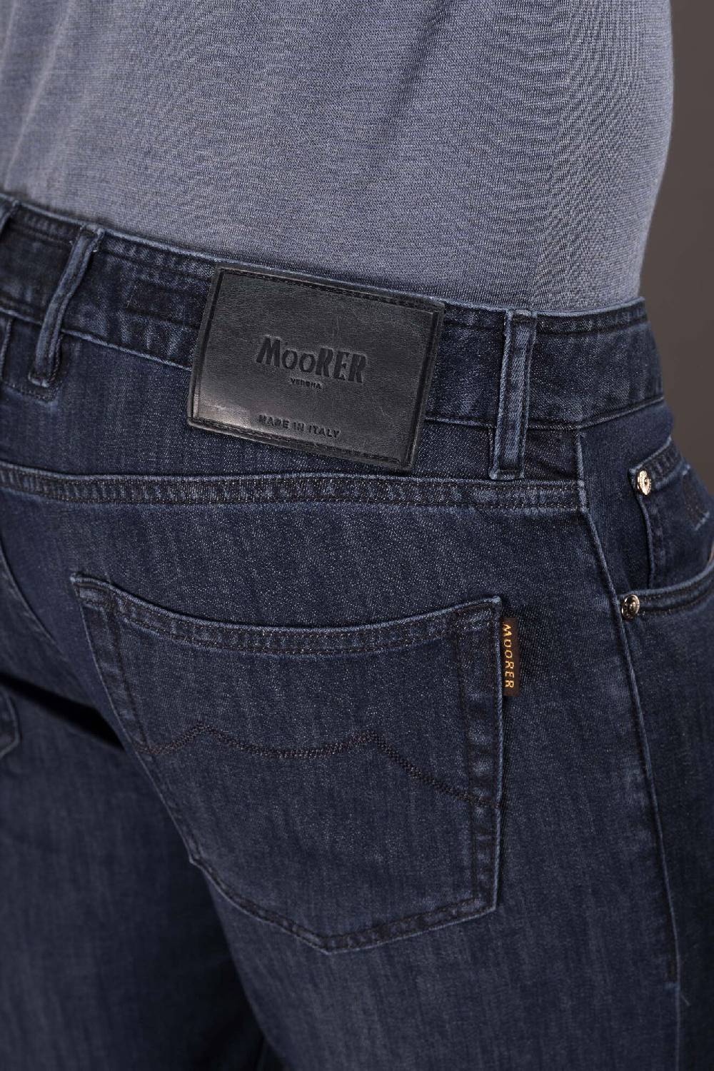 Moorer Pantaloni CREDI-75 DENIM In Vendita