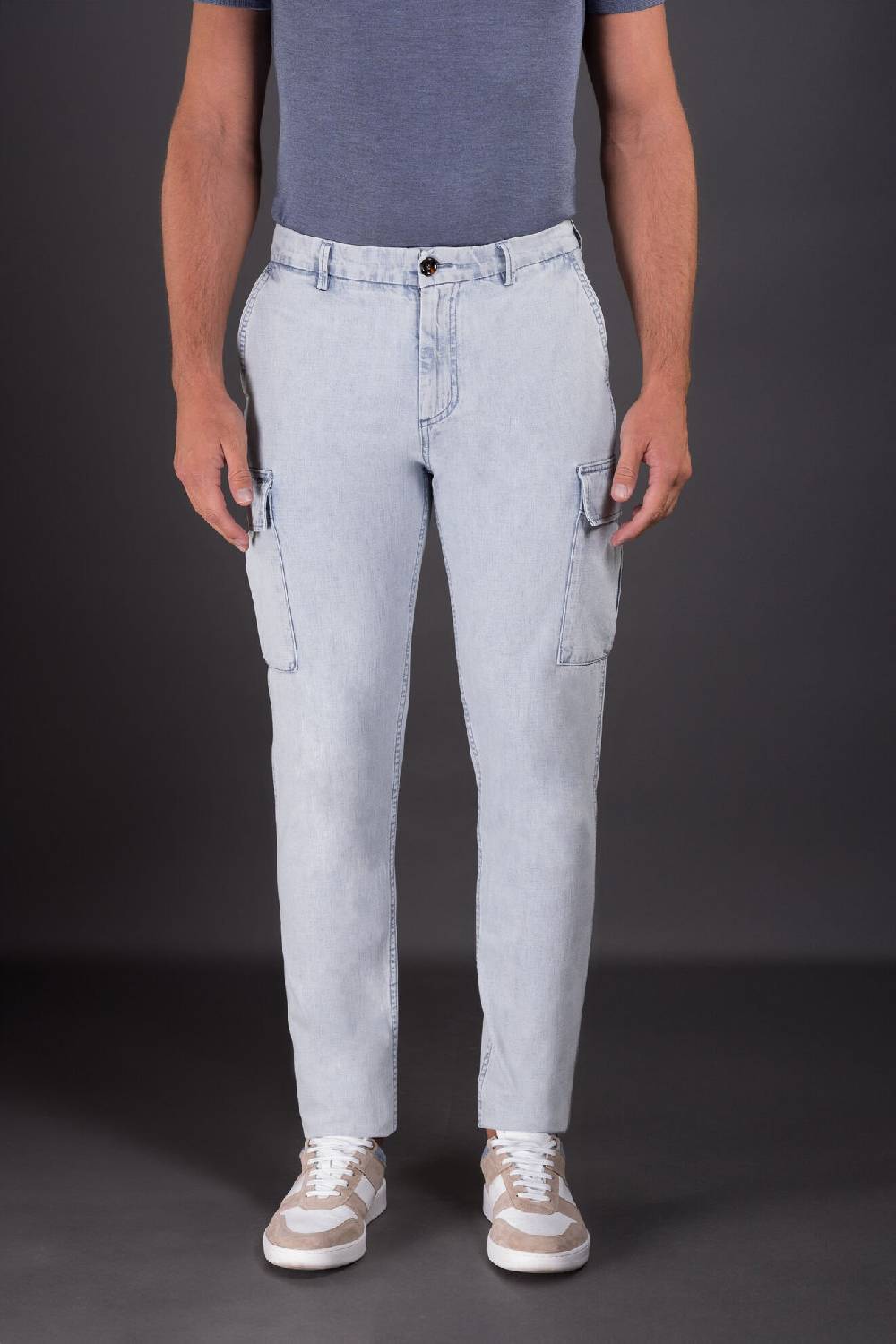Moorer Pantaloni BRODY-01 LIGHT DENIM Negozio