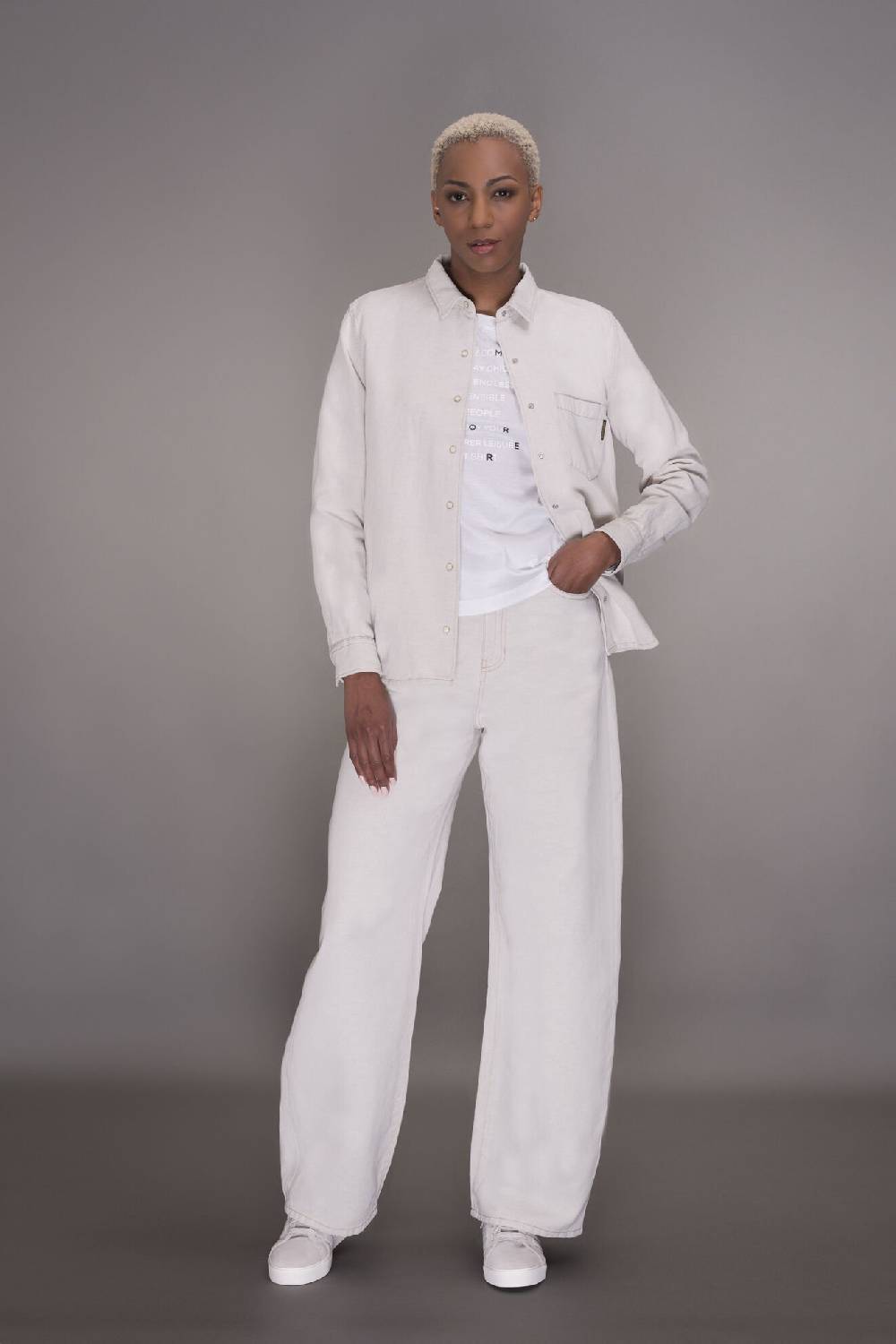Moorer Camicie ALIZE-25 ECRU Saldi Di Fabbrica