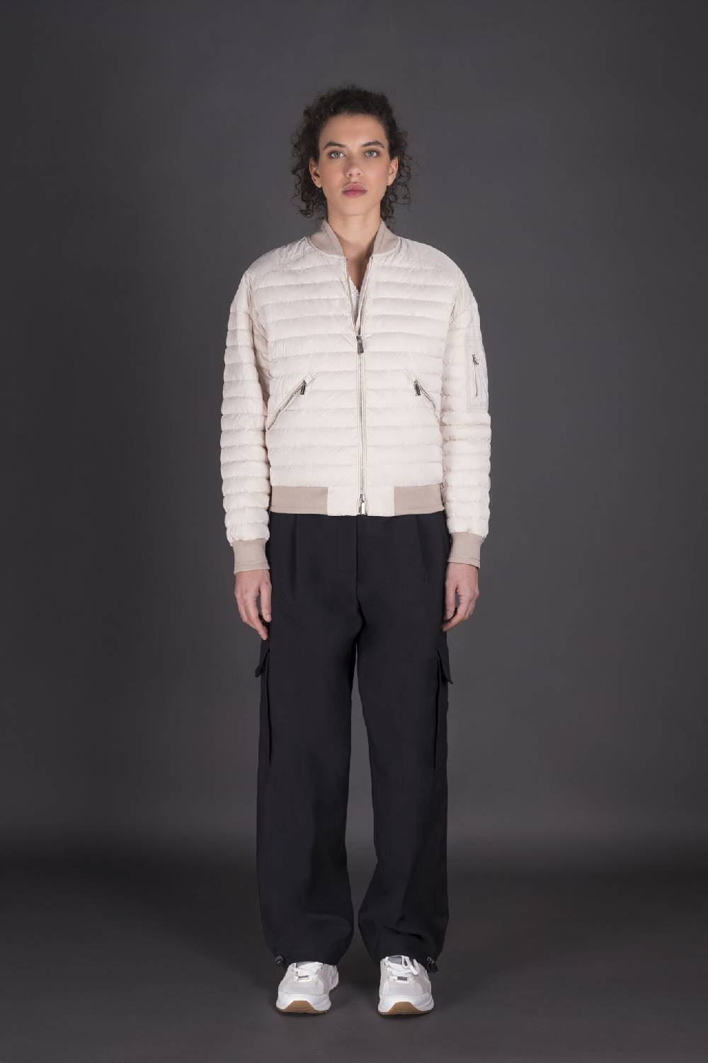 Moorer Bomber JOLANDA-OS Moda