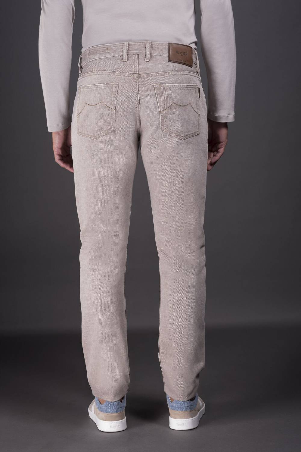 Moorer Pantaloni PAVEL-54 BEIGE Soddisfazione Garantita
