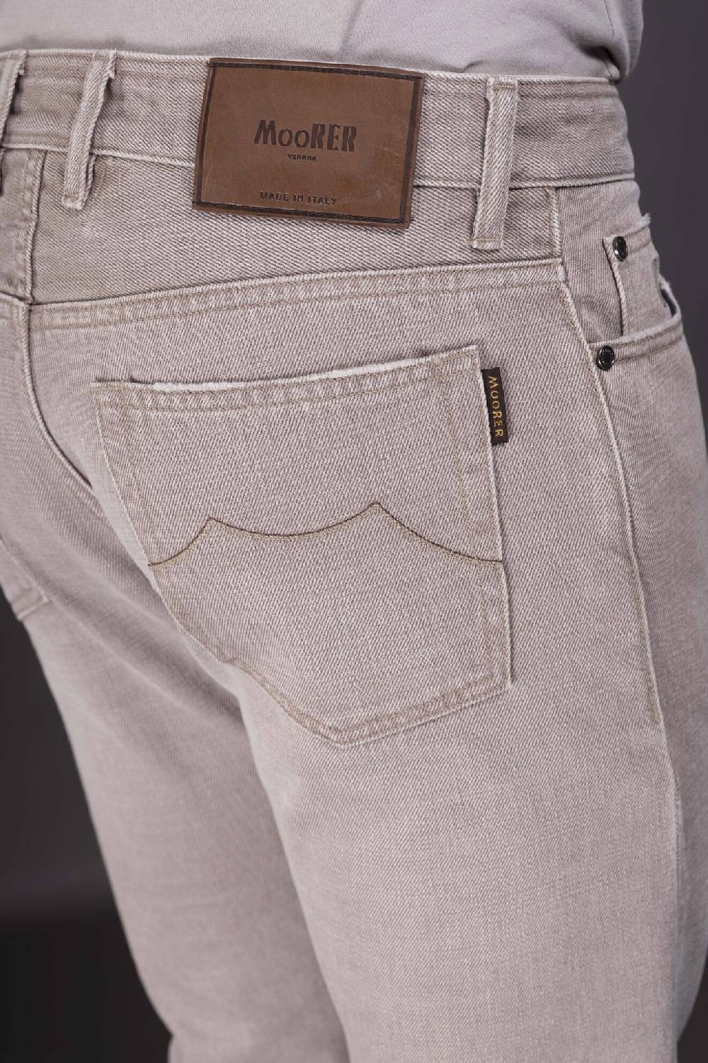 Moorer Pantaloni PAVEL-54 BEIGE Soddisfazione Garantita