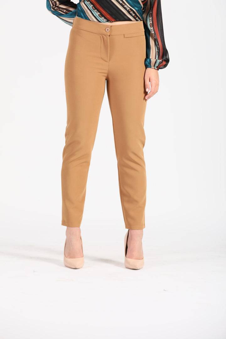 Oltre Tempo Pantalone con elastico in vita e frisi sulla sinistra Fino Al -60%