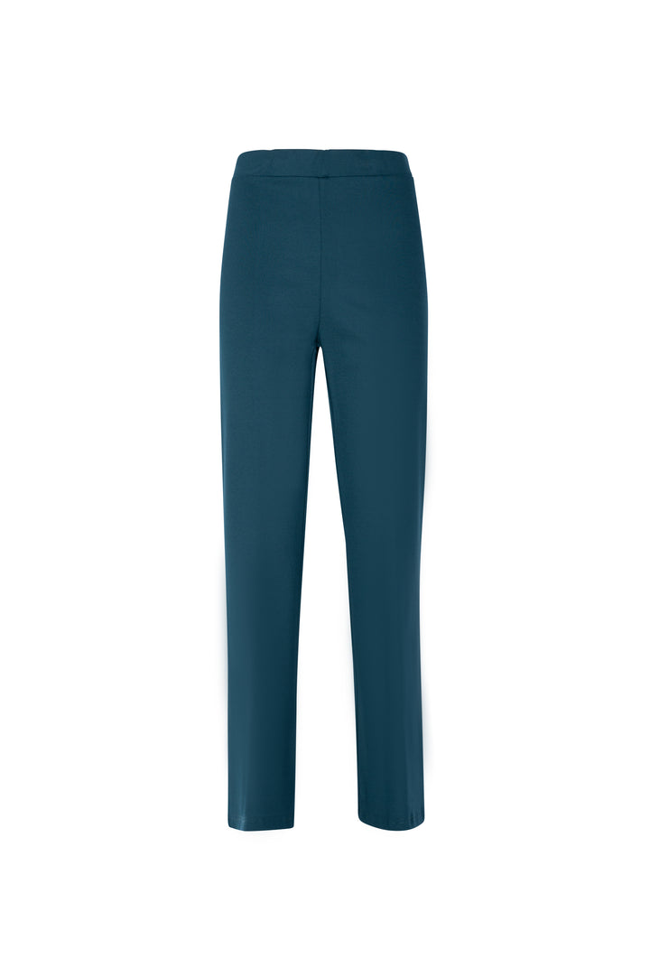 Oltre Tempo Pantalone gamba dritta in punto milano di viscosa Offerta