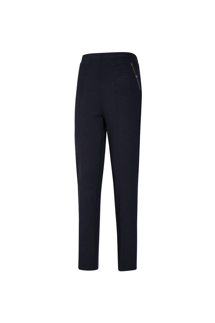 Oltre Tempo Pantalone in punto milano di viscosa con strass Online