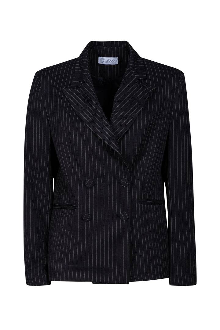 Oltre Tempo Tailleur doppiopetto gessato Outlet