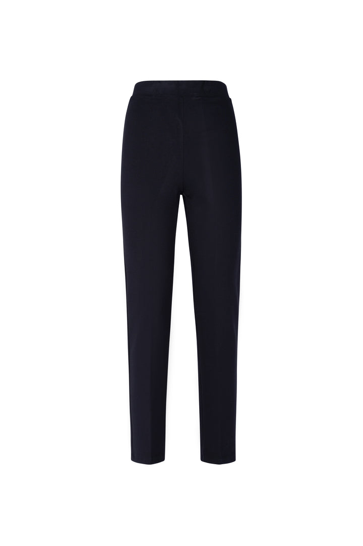 Oltre Tempo Pantalone in punto milano con elastico in vita e finta tasca sul dietro Saldi