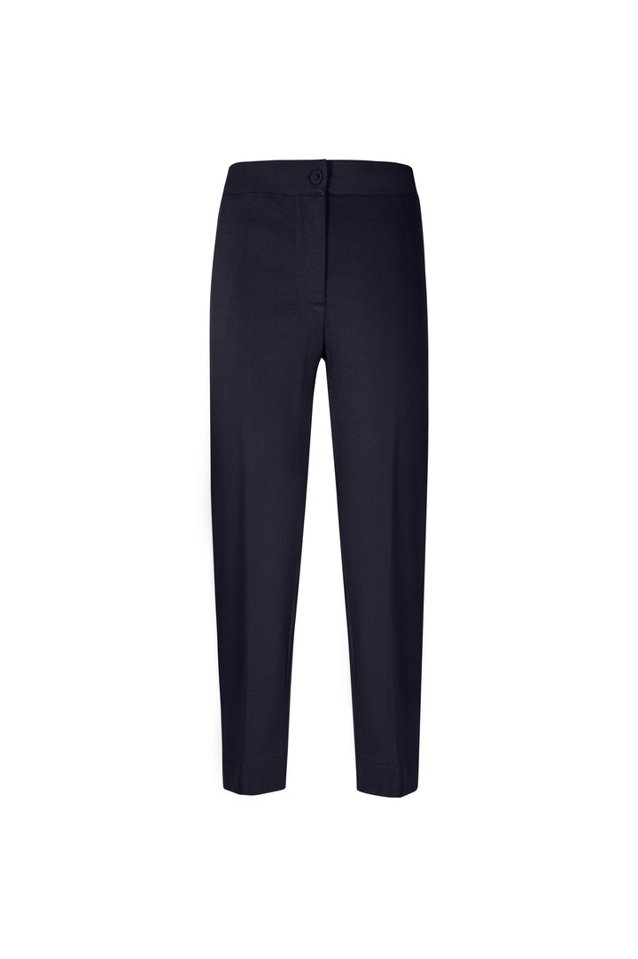 Oltre Tempo Pantalone in punto milano con fintone ed elastico in vita