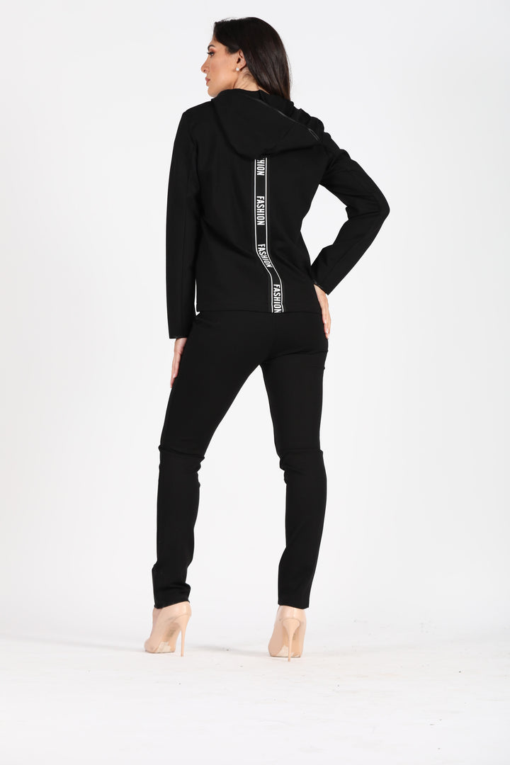 Oltre Tempo Pantalone capri punto milano con elastico Economico