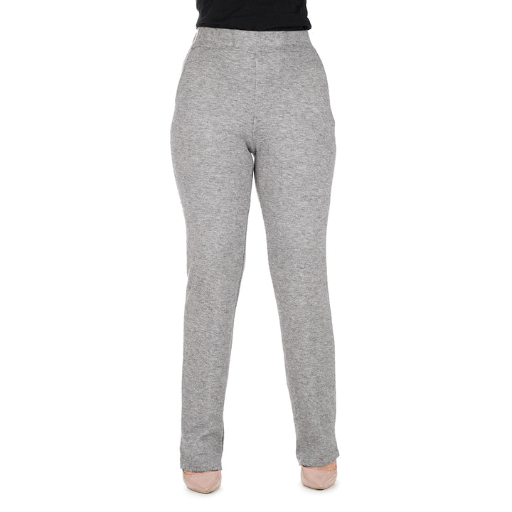Oltre Tempo Pantalone in maglia con elastico in vita Saldi Di Fabbrica