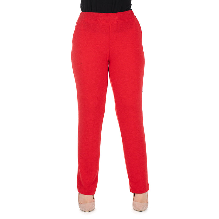 Oltre Tempo Pantalone in maglia con elastico in vita Saldi Di Fabbrica