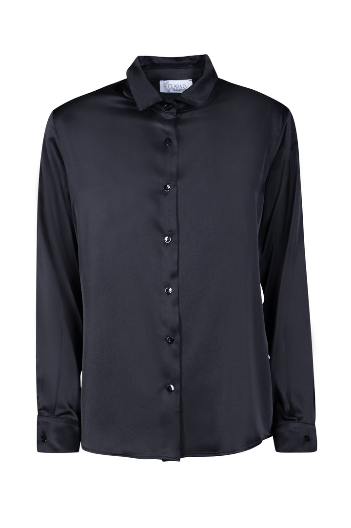 Oltre Tempo Camicia classica in raso Sconto