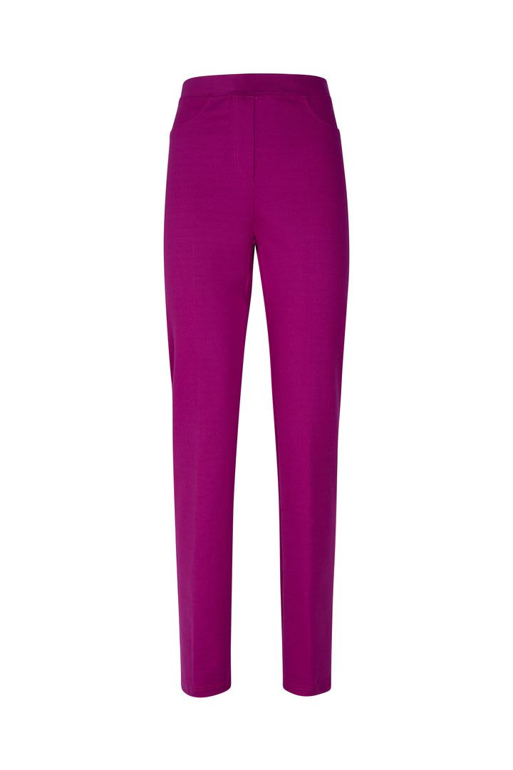 Oltre Tempo Pantalone dritto in punto milano con elastico in vita Economico