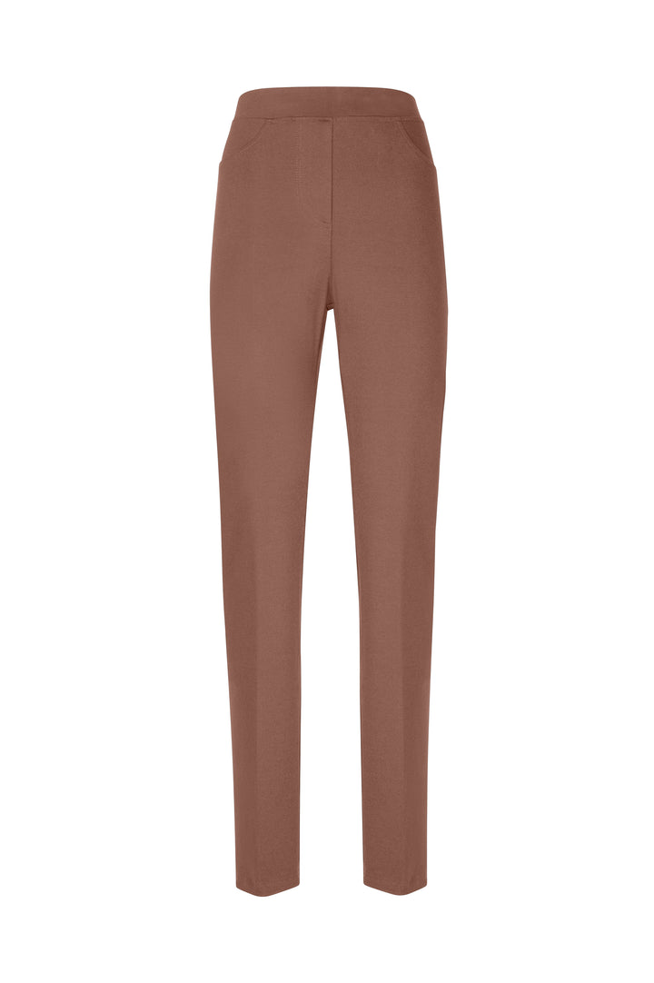 Oltre Tempo Pantalone dritto in punto milano con elastico in vita Economico