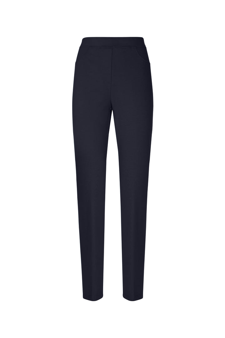 Oltre Tempo Pantalone dritto in punto milano con elastico in vita Economico