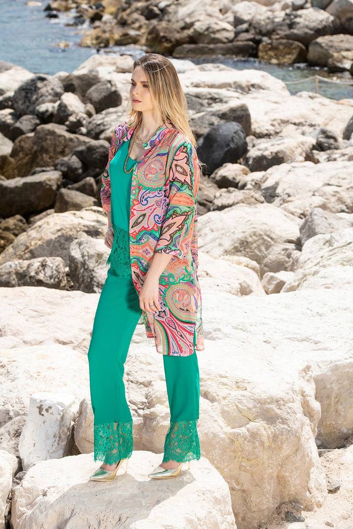 Oltre Tempo Camicia lunga fantasia Italy