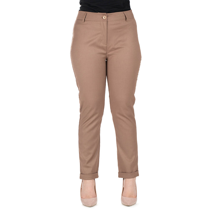 Oltre Tempo Pantalone un bottone con risvoltino Sconto