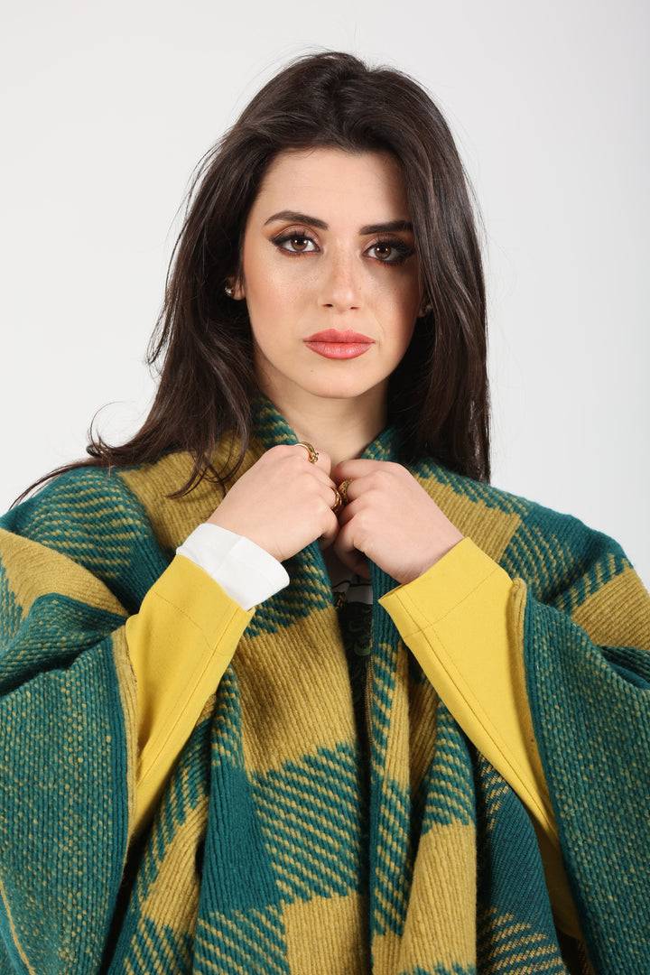Oltre Tempo Poncho in lana Economico