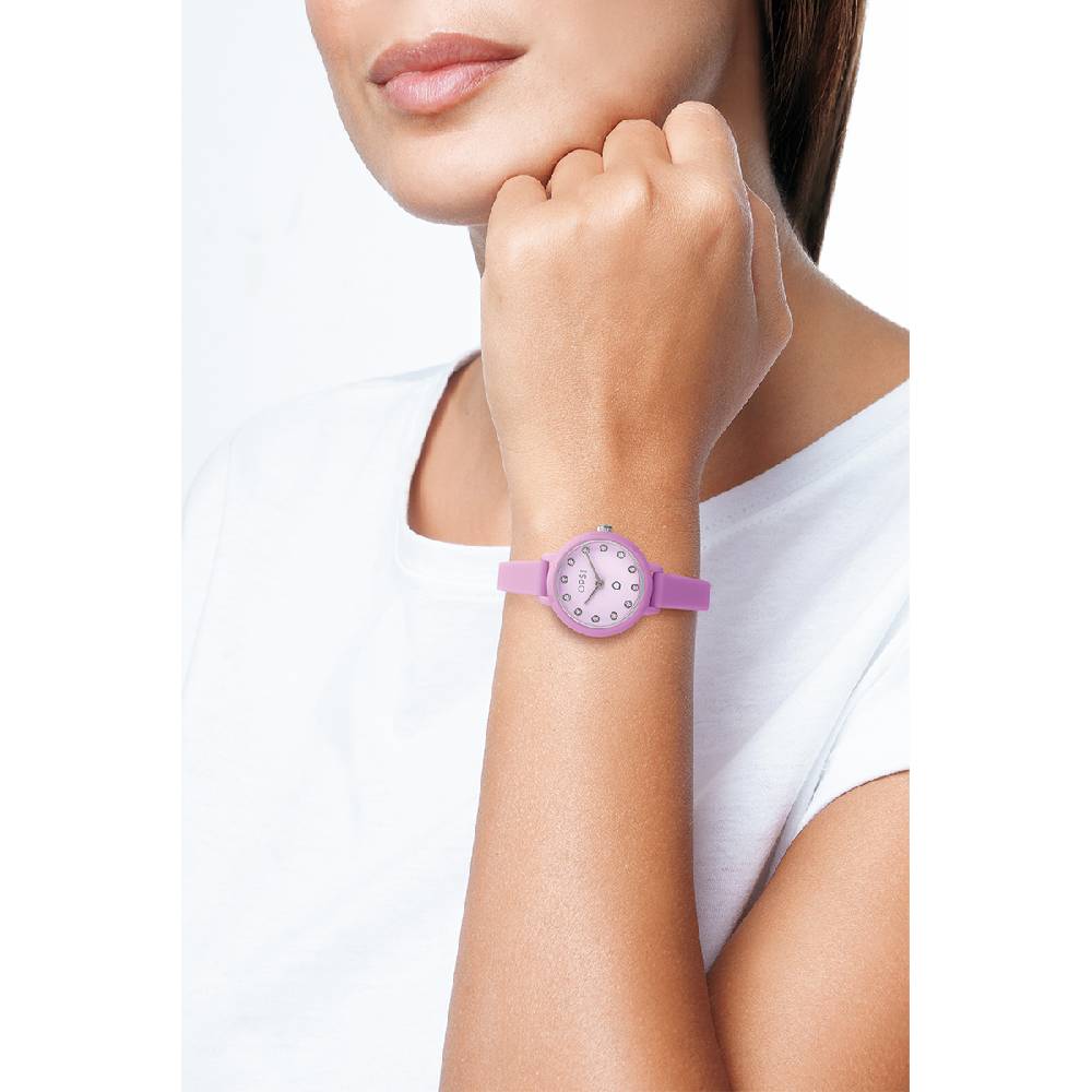 Opsobjects PRECIOUS ROUND orologio con cinturino in silicone Vendita