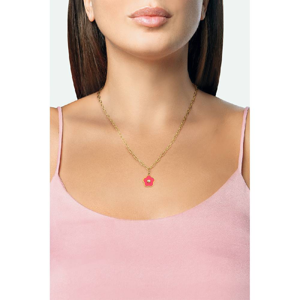 Opsobjects BLOOM collana pendente fiore smaltato Offerte