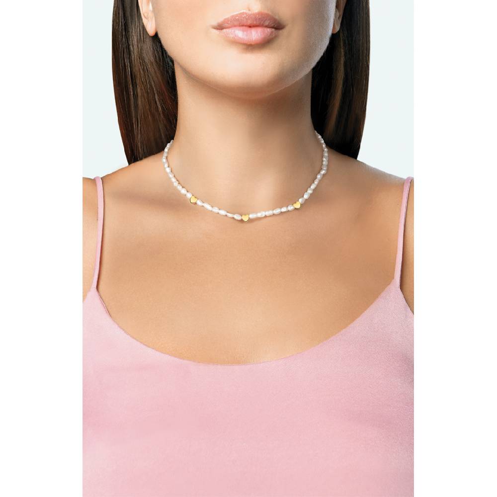 Opsobjects LIZZY collana con perle naturali In Saldo