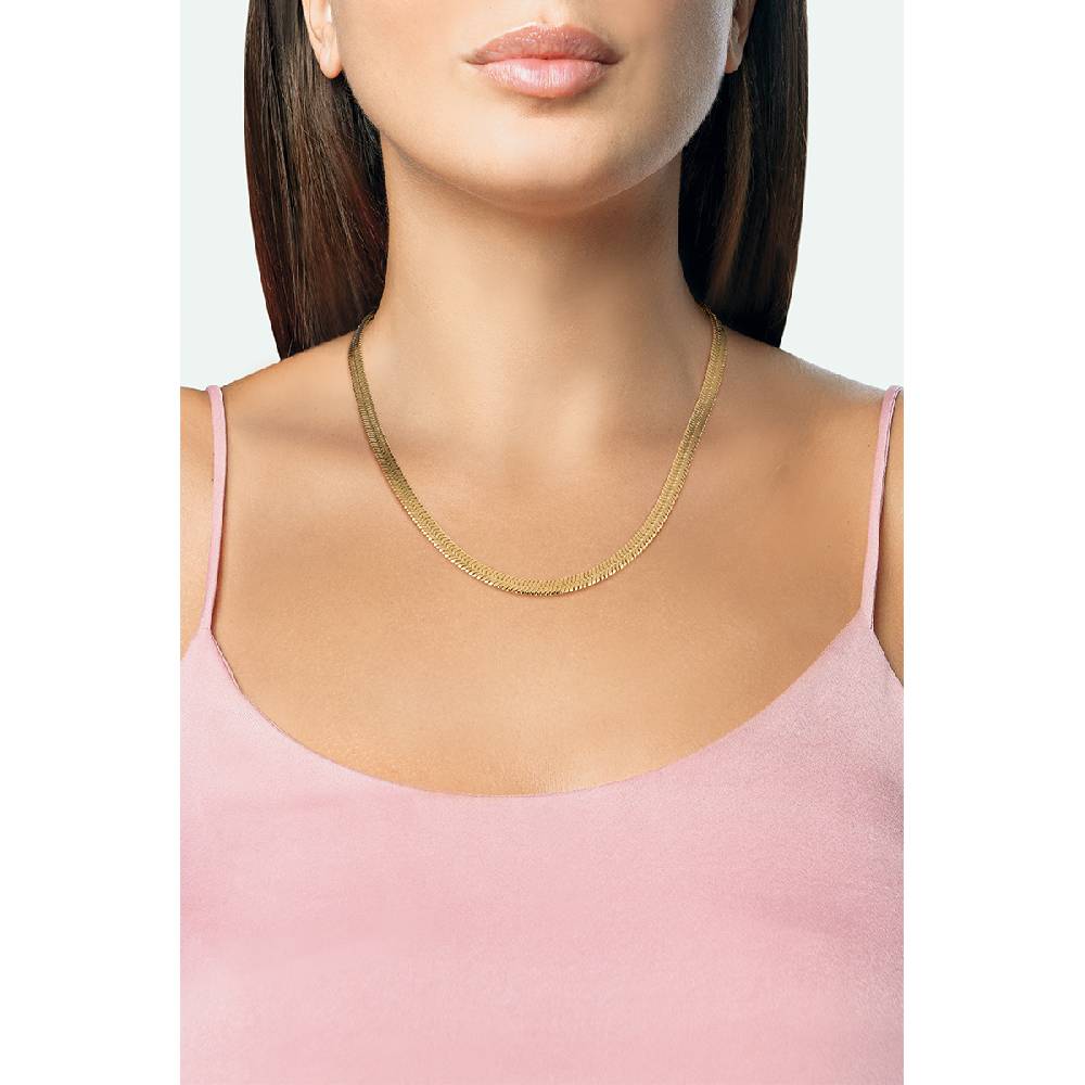 Opsobjects SILKY collana maglia piatta Pezzi Unici