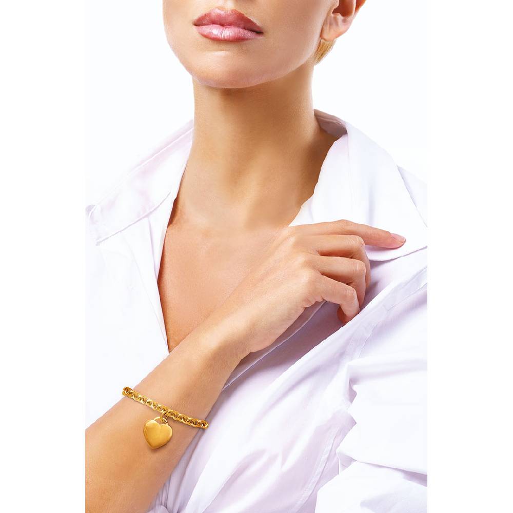 Opsobjects VICTORIA bracciale con cuore pieno Qualità Garantita