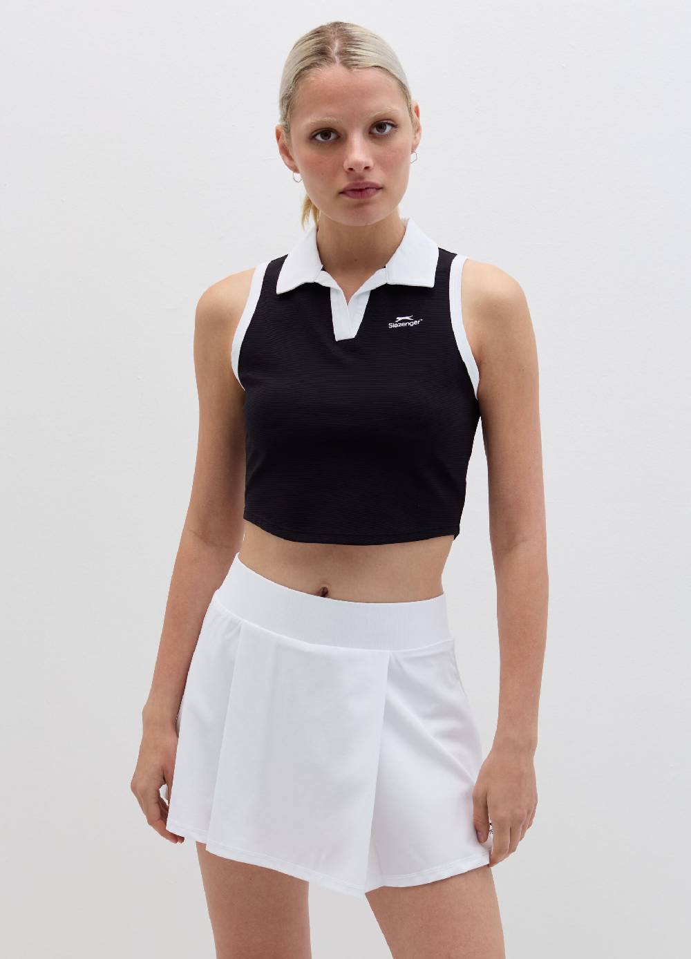 Ovs Tank top da tennis con scollo a polo Slazenger Saldi Di Fabbrica