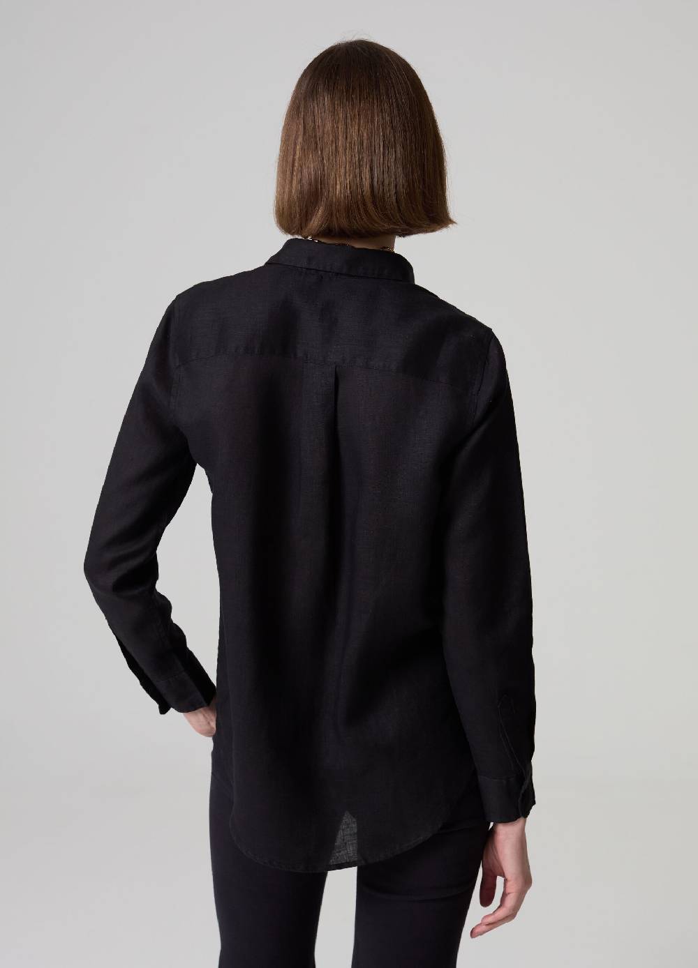 Ovs Camicia relaxed fit in lino tinta unita In Saldo