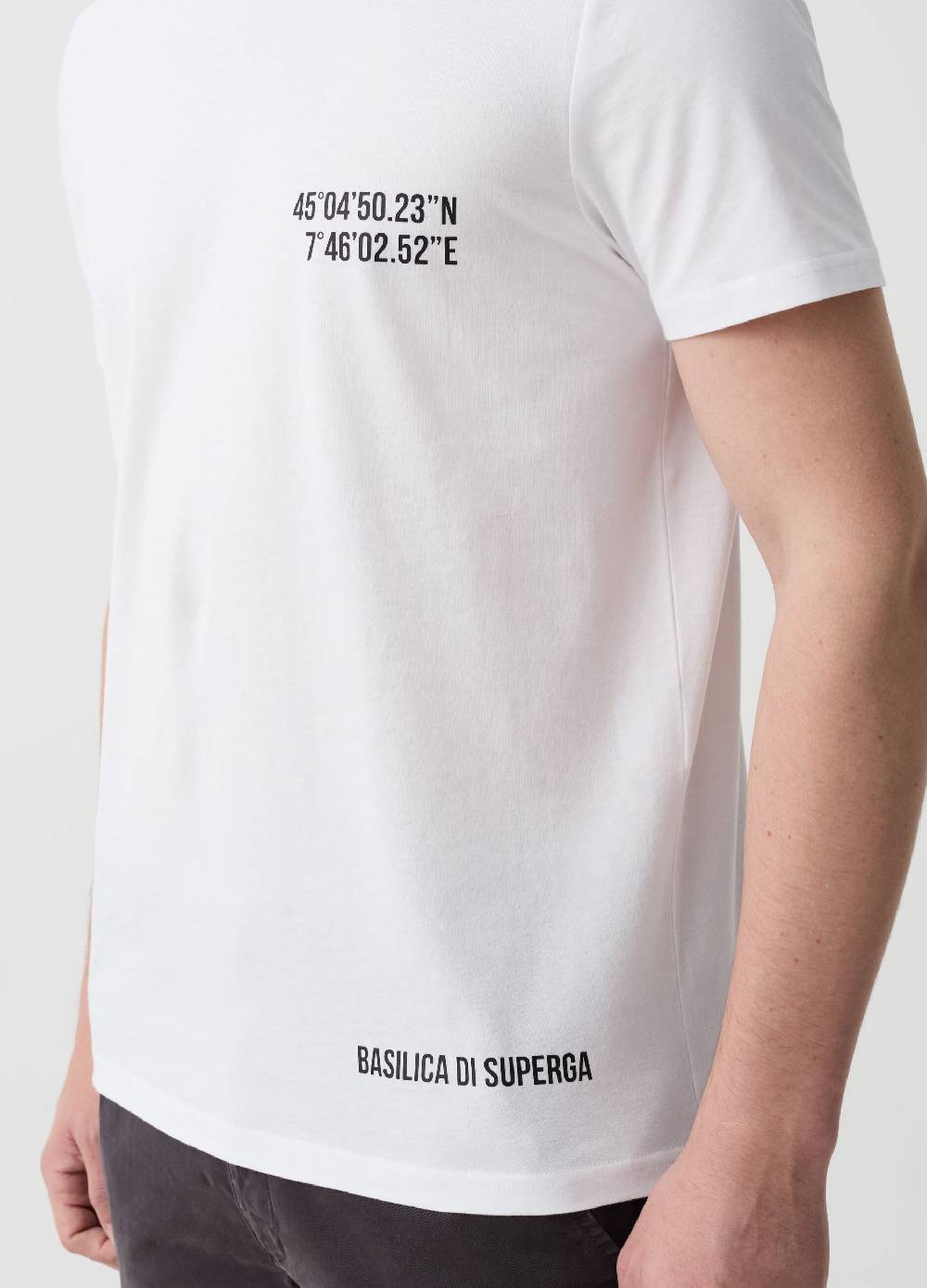 Ovs T-shirt in cotone con stampa Torino Promozione
