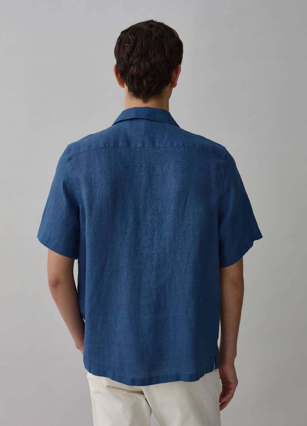 Ovs Camicia a maniche corte in puro lino Qualità Garantita