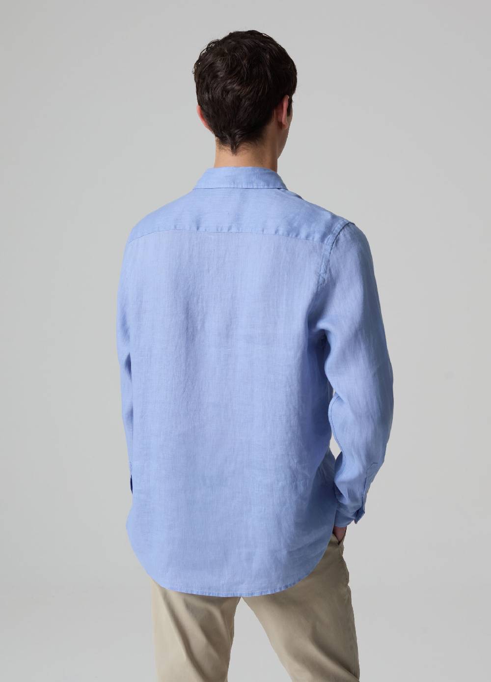 Ovs Camicia in lino tinta unita Consegna Veloce
