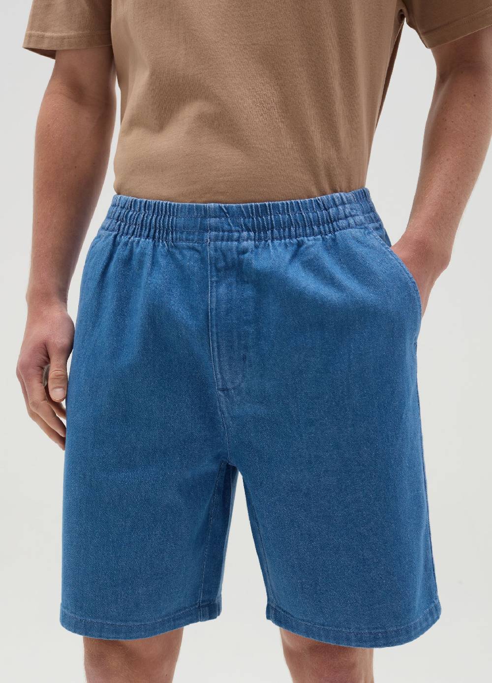 Ovs Bermuda chino jogger in denim Convenienza