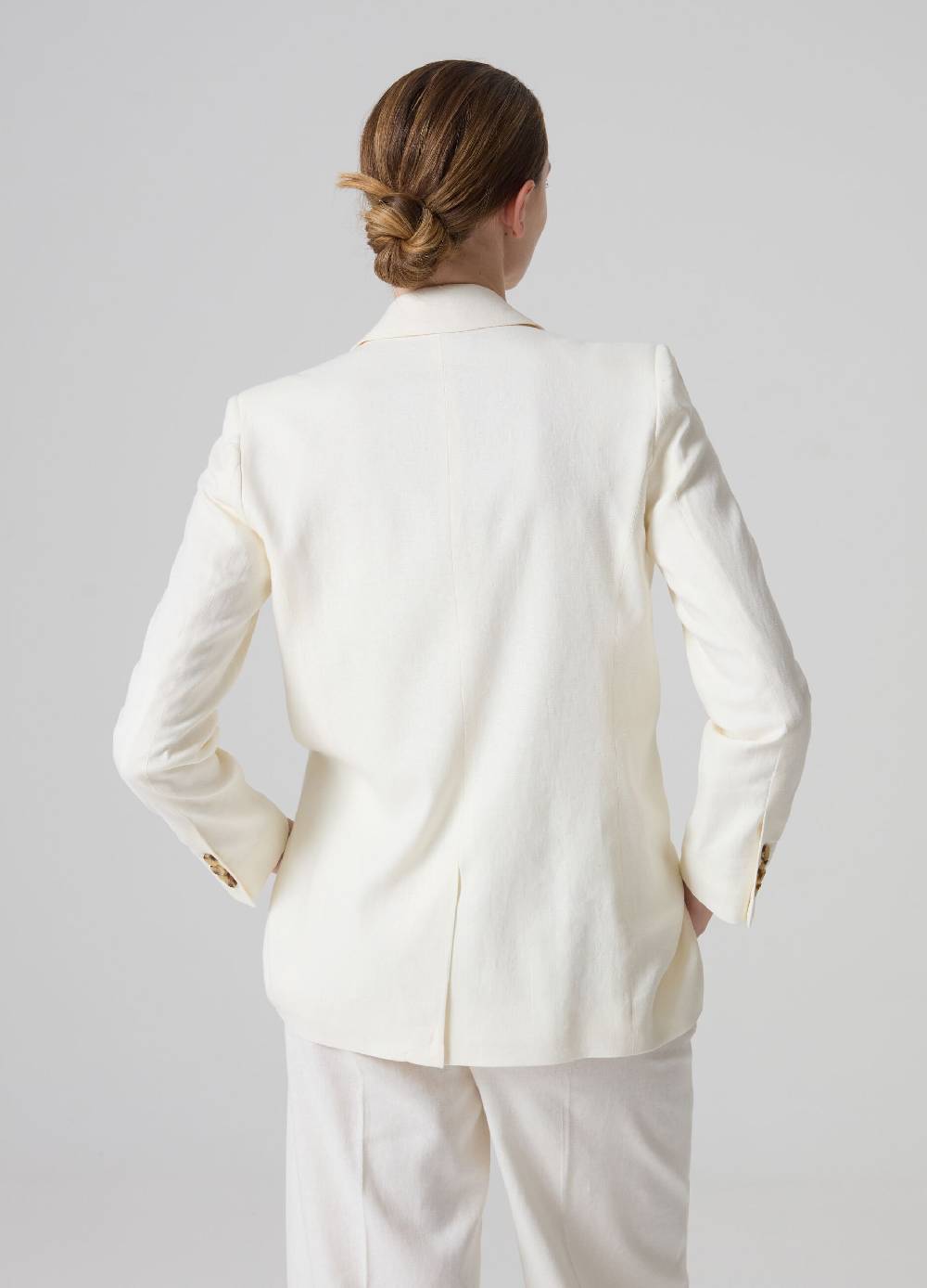 Ovs Blazer doppiopetto in lino e viscosa Offerte