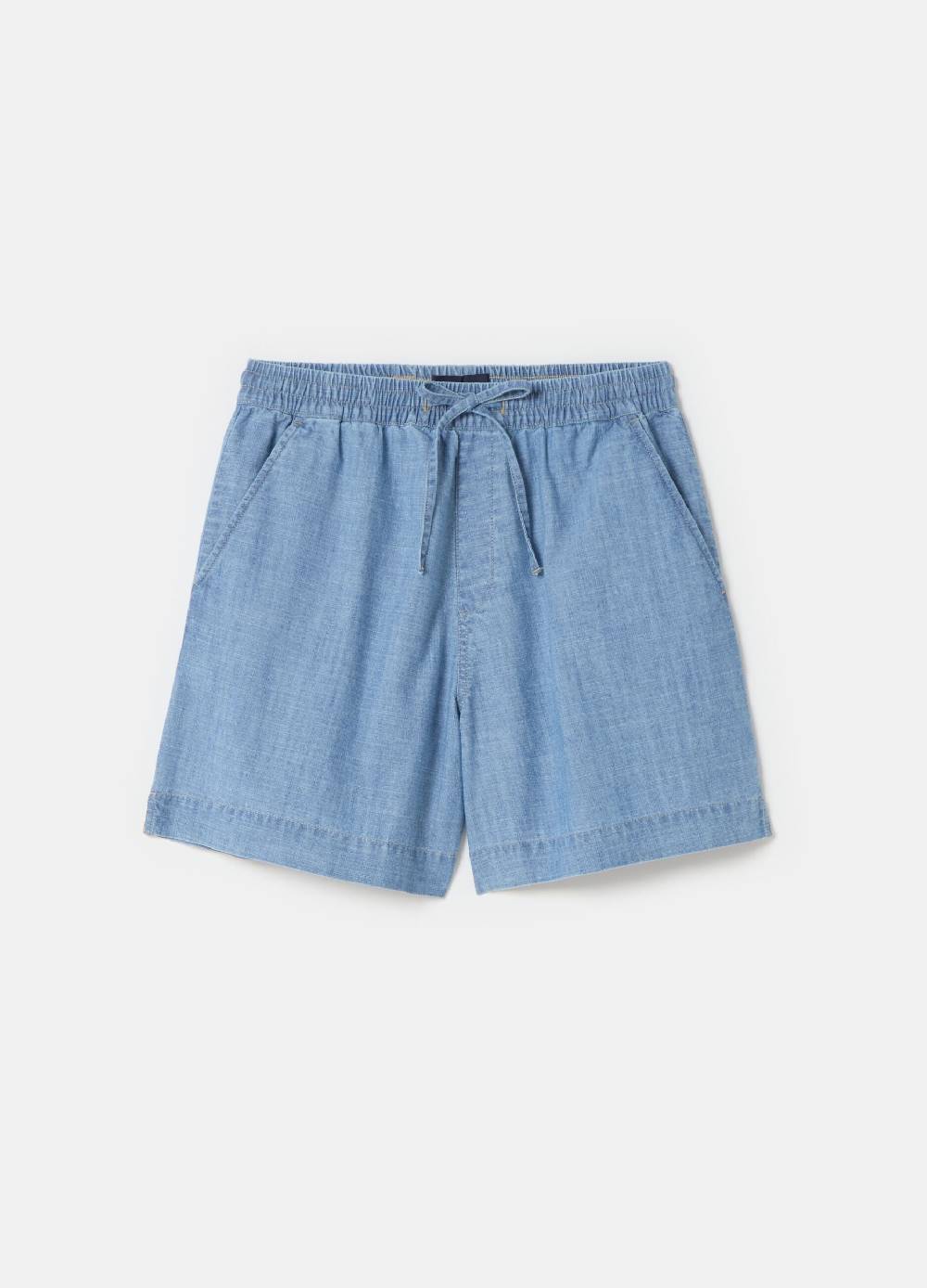 Ovs Shorts in denim fluido con tasche Saldi Di Fabbrica