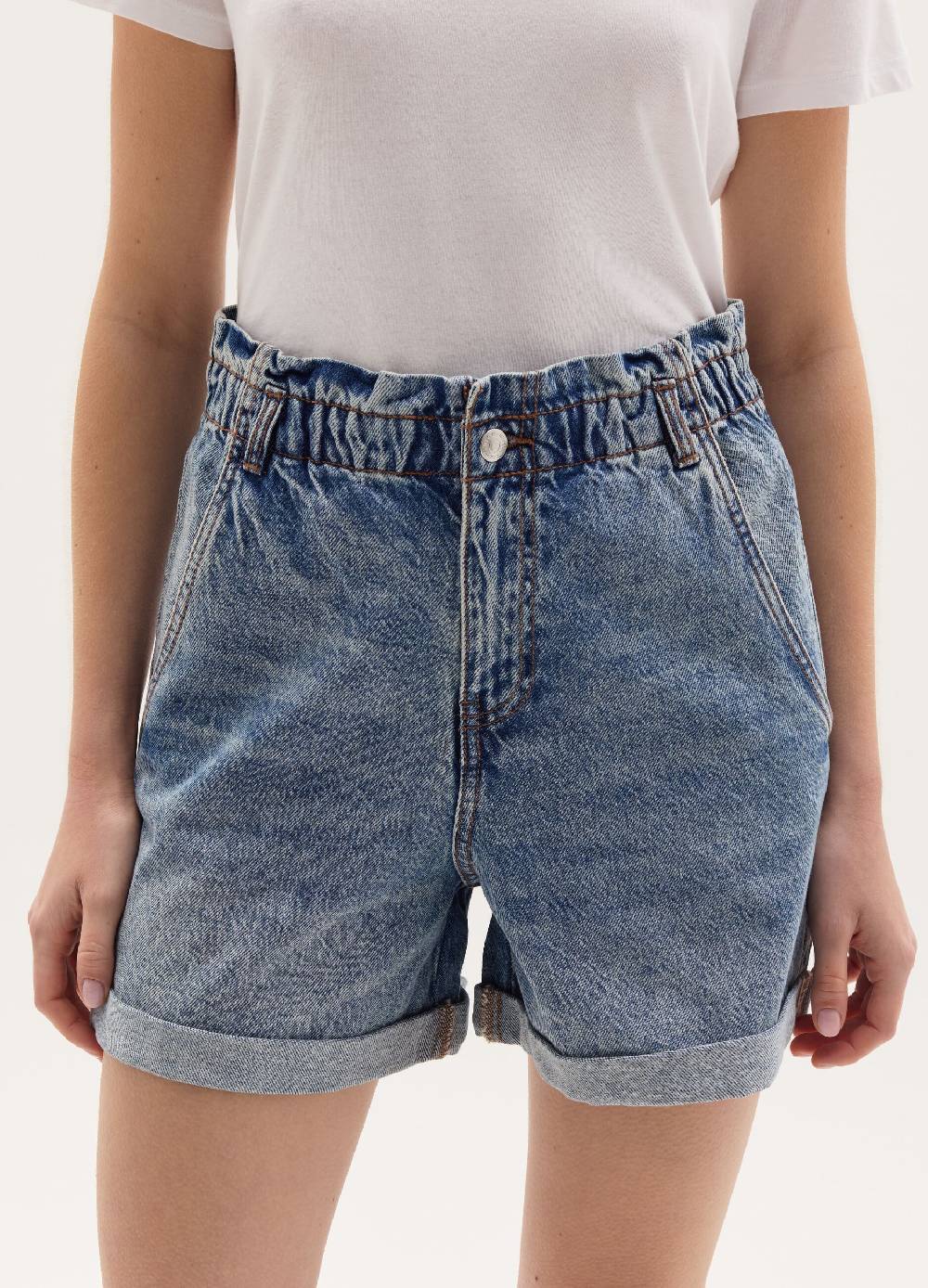 Ovs Shorts paper bag in denim 2025