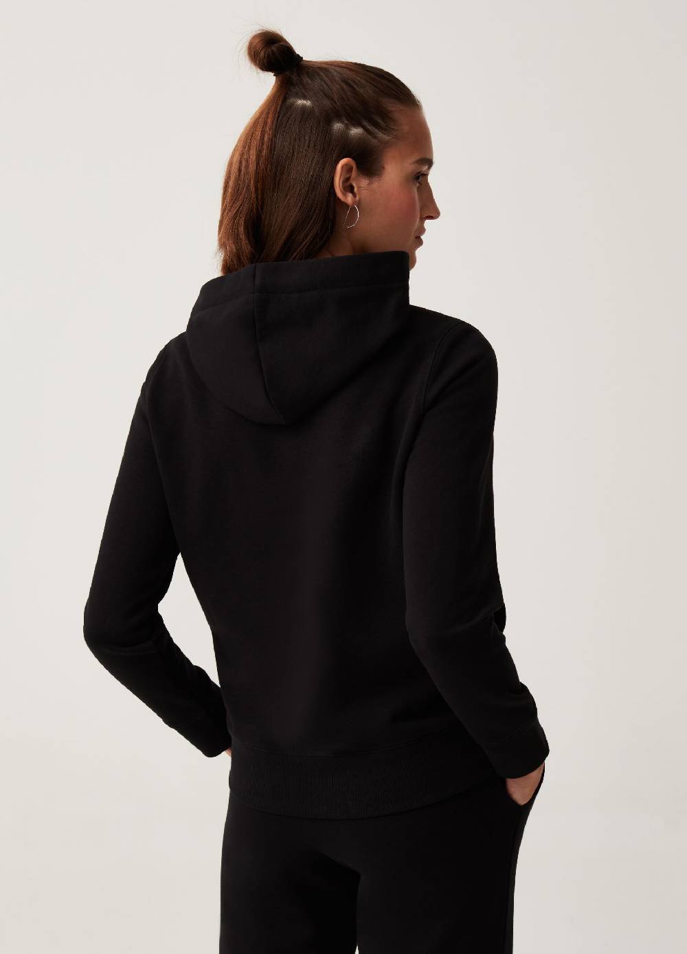 Ovs Full-zip Fitness in felpa con cappuccio Qualità