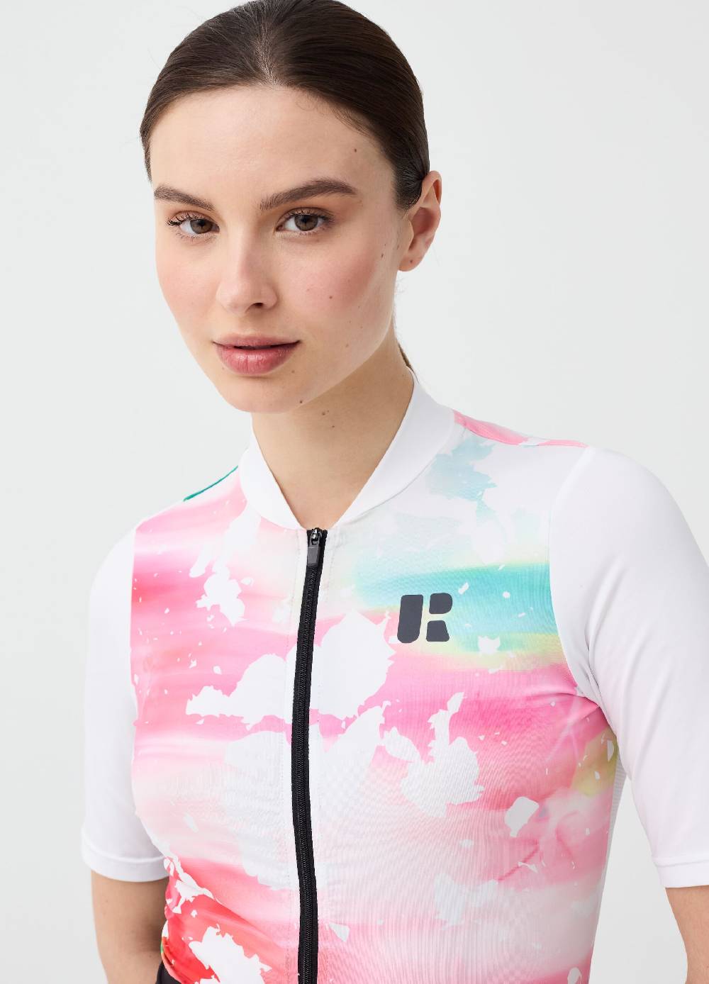Ovs T-shirt ciclista stampata full-zip Urban Riders Presa