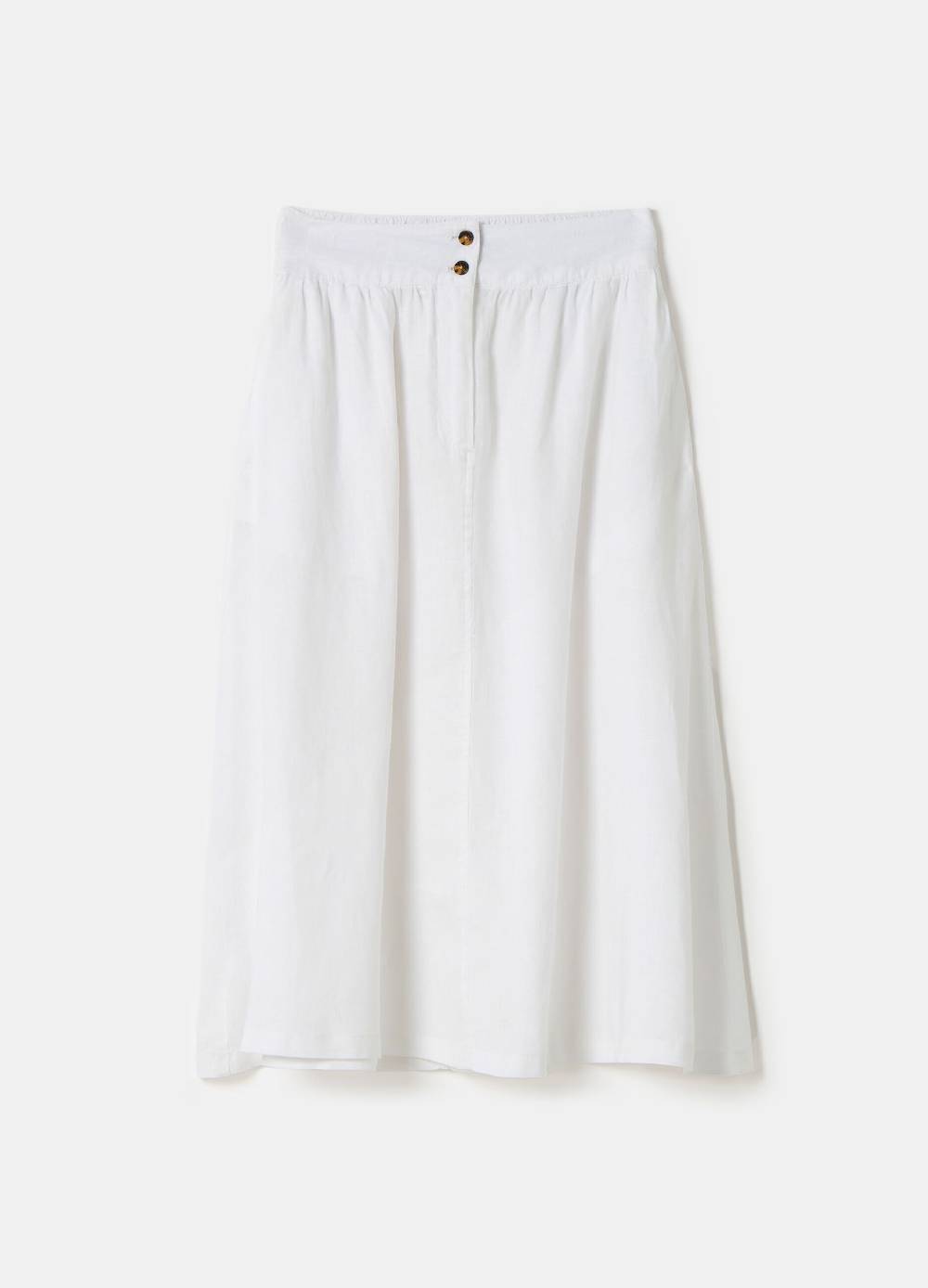Ovs Gonna midi in lino Vendita Calda