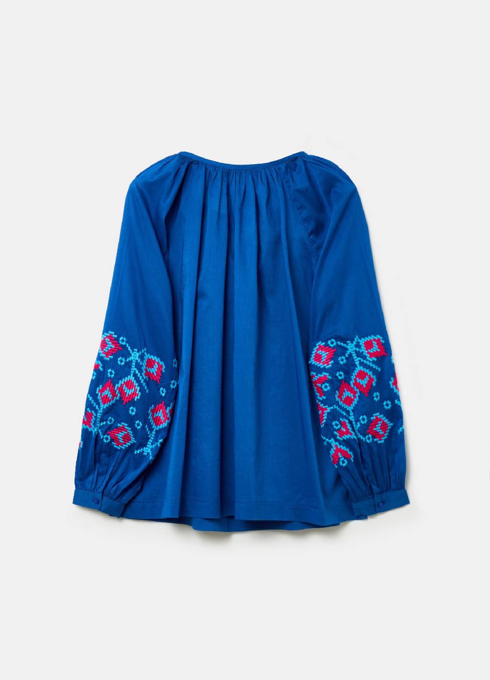 Ovs Blusa over con ricami etnici e nappine Italy
