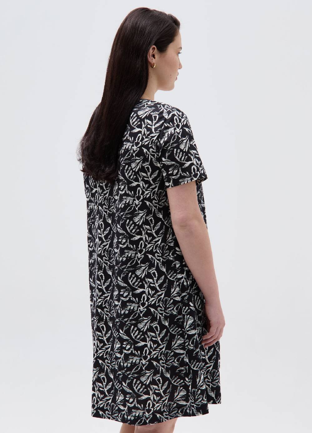 Ovs Vestito corto con stampa all-over Curvy Qualità