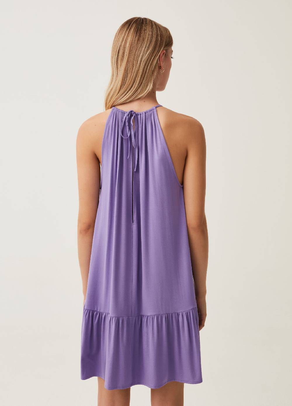 Ovs Abito corto con scollo halter Shopping Online