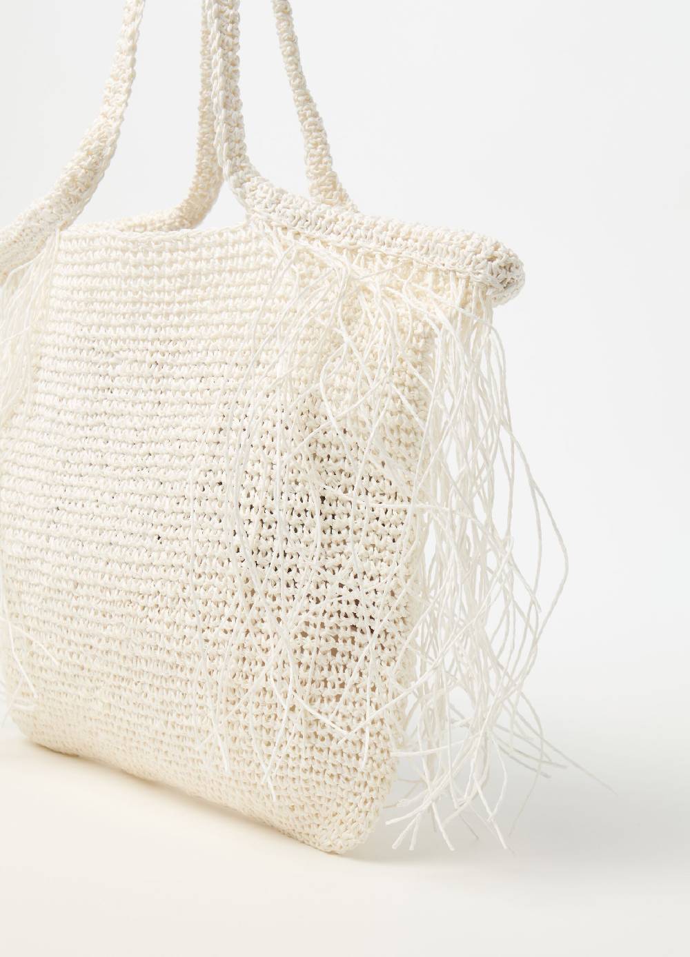 Ovs Borsa in rafia con frange Sottocosto