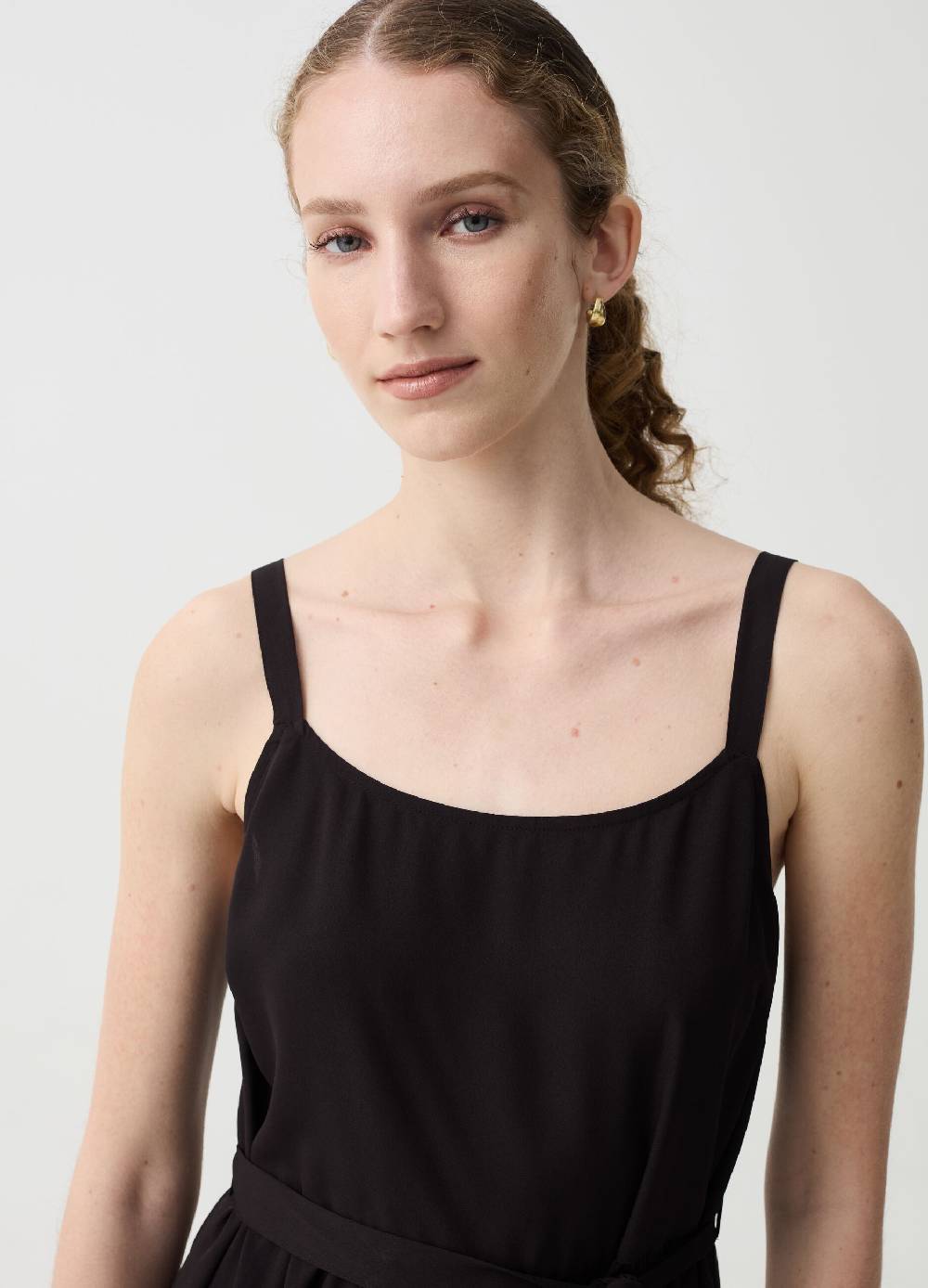 Ovs Vestito lungo con balza Outlet