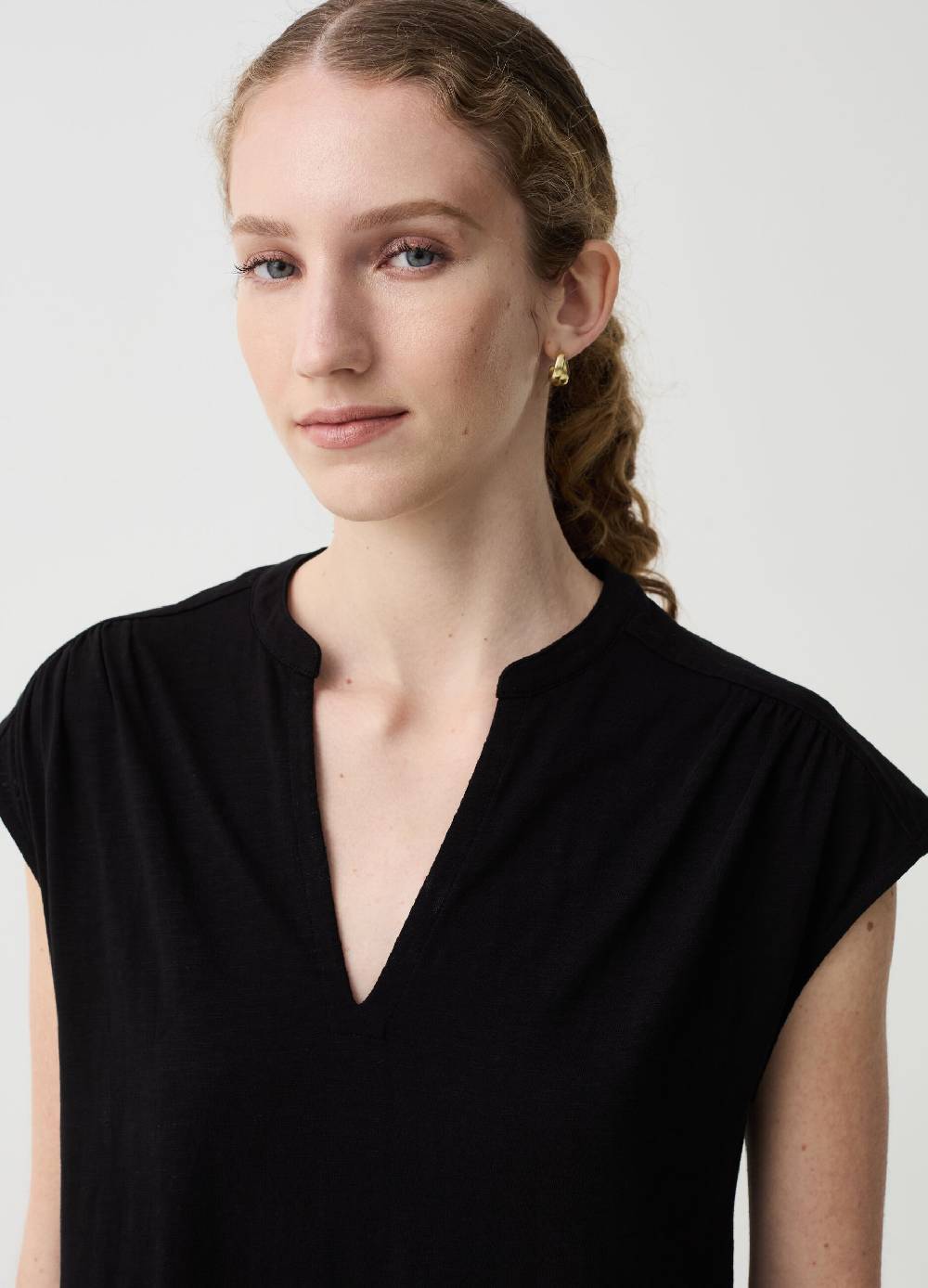 Ovs Vestito Essential lungo con apertura a V Pezzi Unici