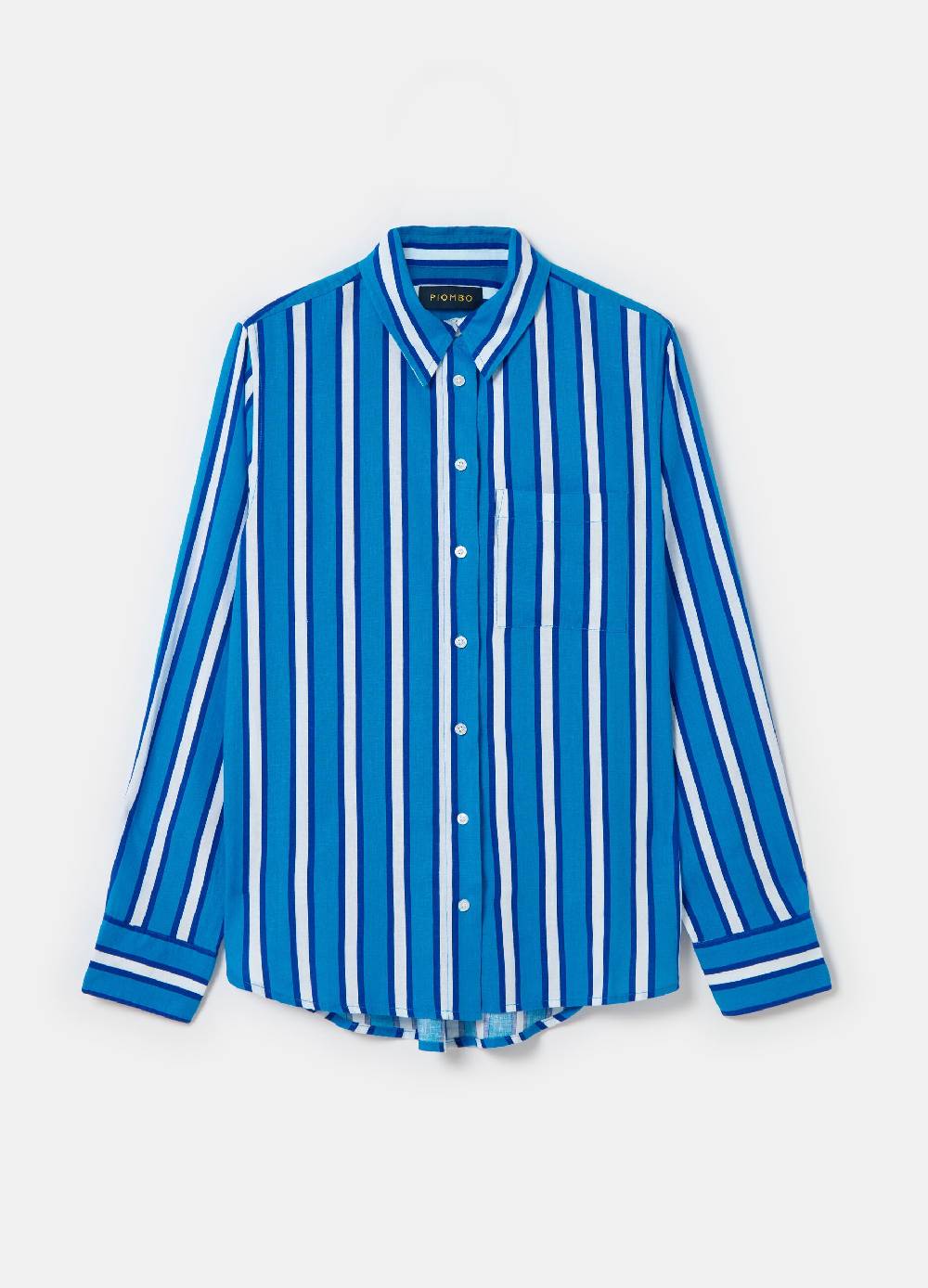 Ovs Camicia in lino e viscosa a righe Vendite Flash