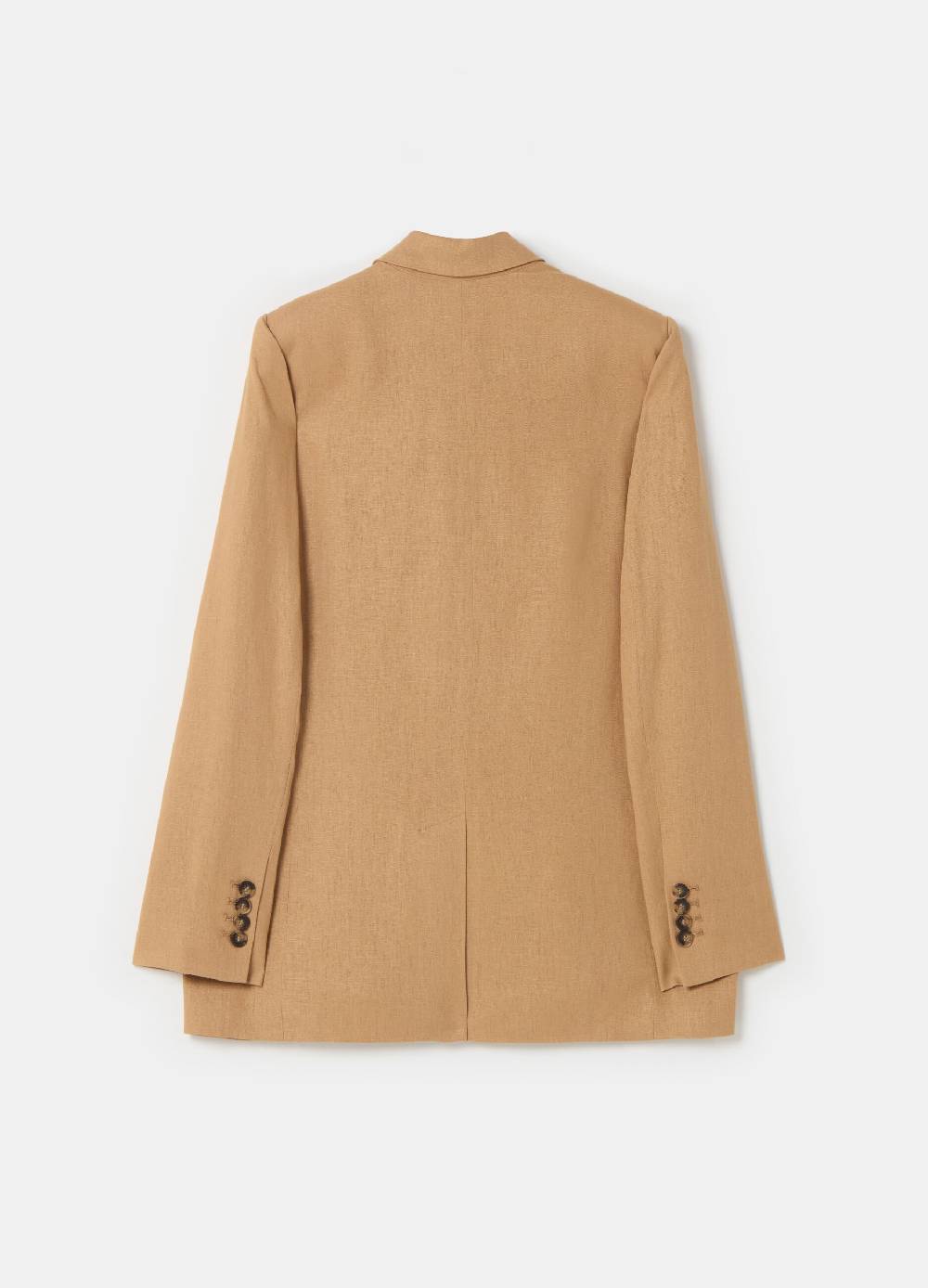 Ovs Blazer PIOMBO in lino e viscosa Qualità