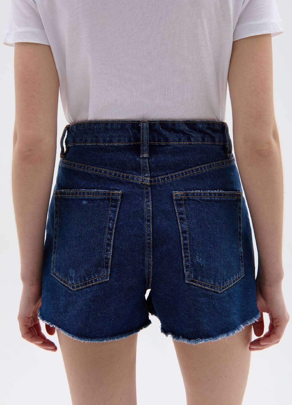 Ovs Shorts in denim con strappi RE-UP Promozione Limitata